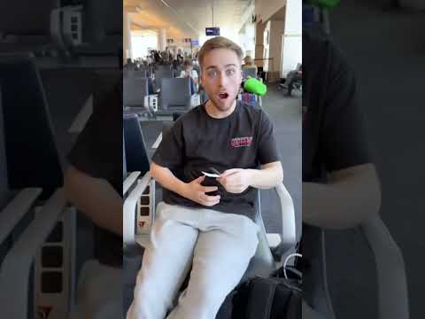 We Almost Got Banned From All Airlines #shorts