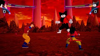 FINAL SHOWDOWN: Goku SS4 GT & Daima vs Gomah – Sparking Zero DLC 3