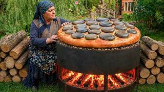 Hot Stones Meat Pie – Authentic Village Cooking 🔥🥩