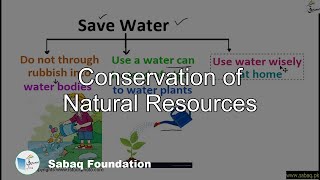Conservation of Natural Resources