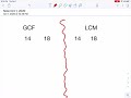 Exploring LCM and GCM Concepts