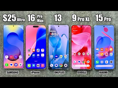 Extreme Brightness Test - Samsung S25 Ultra vs iPhone 16 Pro Max / OnePlus 13 / Pixel 9 Pro XL