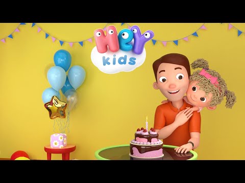 Ziua Tatalui | Cântece pentru tatici | HeyKids - Desene animate si cântece pentru copii