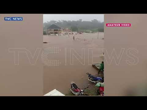 WATCH: Flash Flood Sacks Residents Of Ondo Town