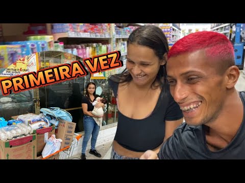 Compras com o Ravi pela primeira vez