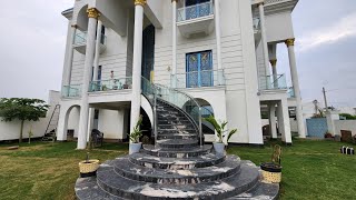Main Entrance Stairs, railing and main gate door design
