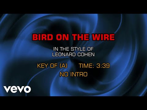 Leonard Cohen – Bird On The Wire (Karaoke)