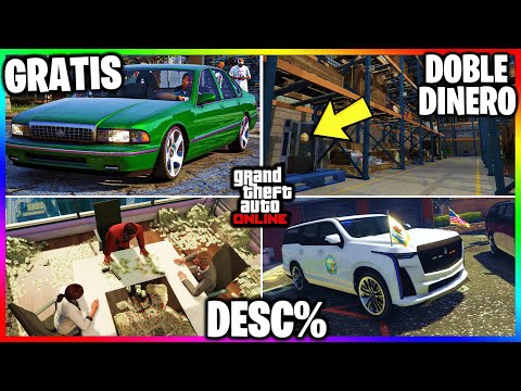 Nueva ACTUALIZACION! REGALOS para TODOS! DOBLE DINERO! COCHES GRATIS! DESC% EPICOS & MÁS! GTA Online