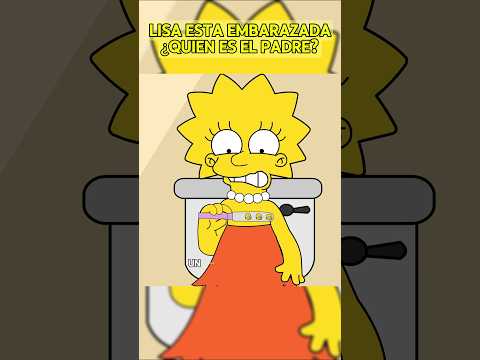 LISA SIMPSONS QUEDA EMBRAZAD4 | #shorts #simpsons #viral