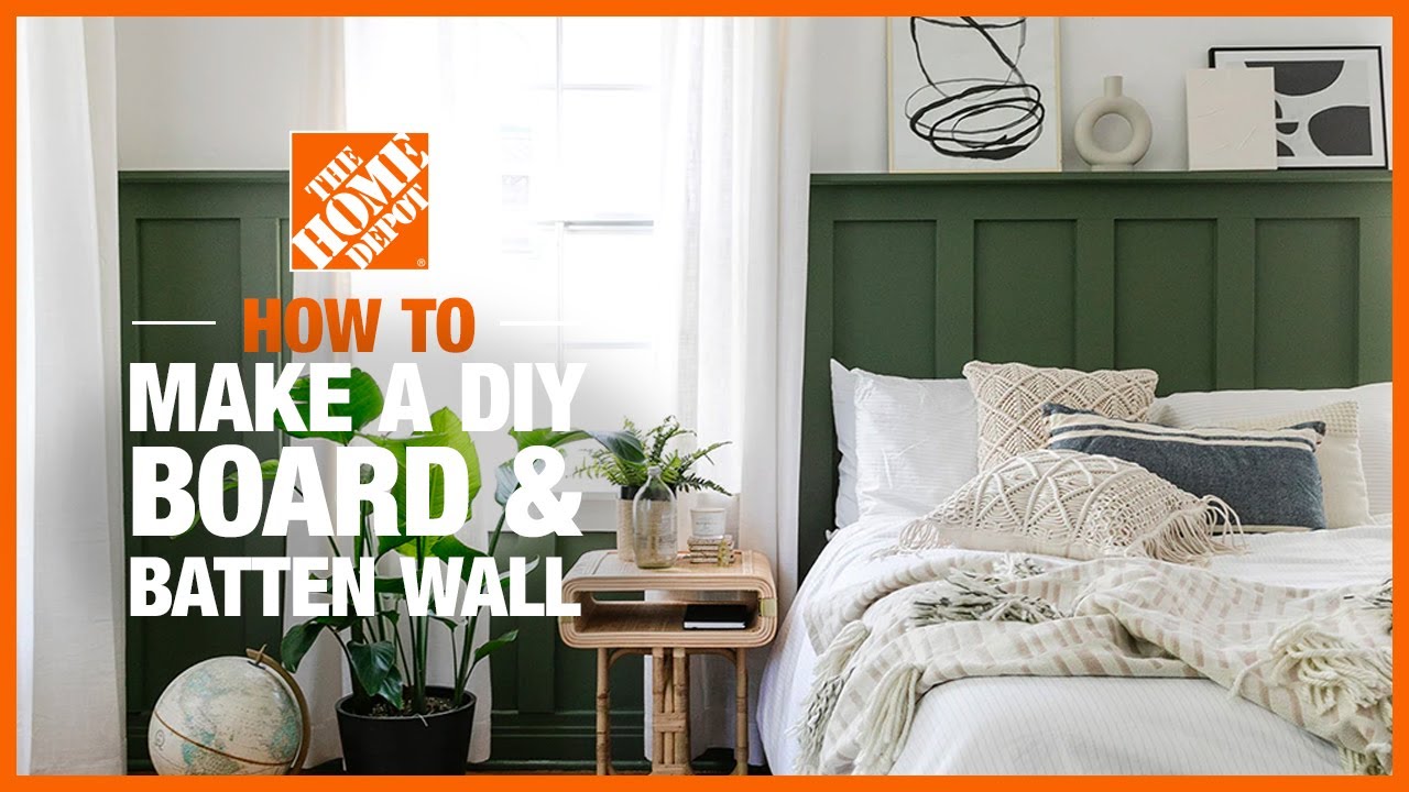 How to Make a Board and Batten Wall Accent