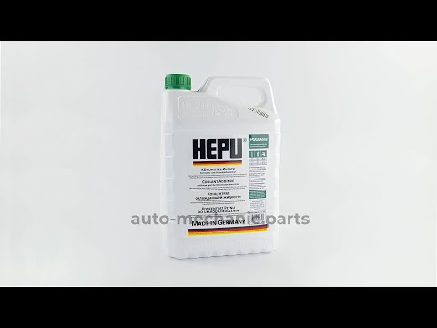 Антифриз HEPU G11 (зеленый) концентрат, 5 литров - Auto-Mechanic