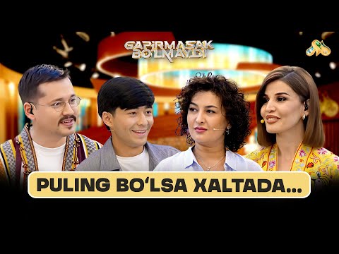 Puling bo'lsa xaltada... Gapirmasak Bo'lmaydi