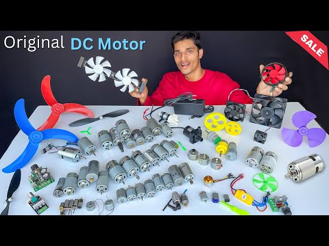 Original DC Motor खरीदें सस्ते मे🤠 I bought all types of DC MOTOR online Makerbazar Website hosting