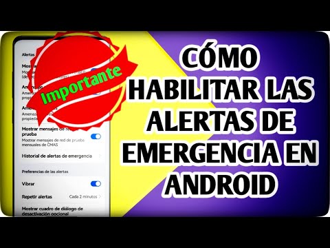 🆘 Tutorial paso a paso Activa las alertas de emergencia en Android 🆘