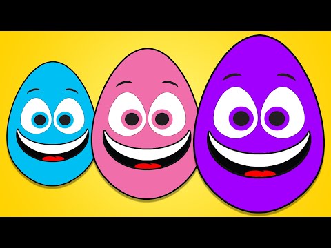 Big Bigger Biggest | Baby Big Mouth Surprise Egg Buddies Nursery Rhymes and Kids Songs