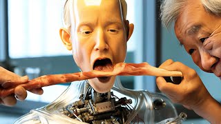 味を覚えたAIロボットの不気味な動画！次の瞬間…
