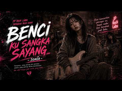 Benci Kusangka Sayang – Sonia | Japanese Rock Cover (Emotional Ainme Vibe)