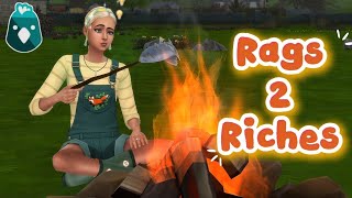 ⛈️"ALLES VERLOREN!"🫩 Violetts Pechsträhne nimmt kein Ende! ⛈️ Sims 4 | Rags to Riches Cottage Living