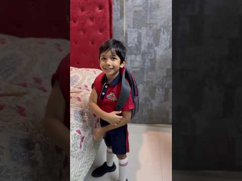 Vedhu’s First day At School | A Very Emotional Day ?