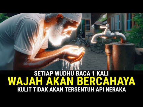 INILAH KUNCI WUDHU Agar Wajah Bercahaya Dan Kulit Tidak Tersentuh Azab Api Neraka Dan Azab Kubur