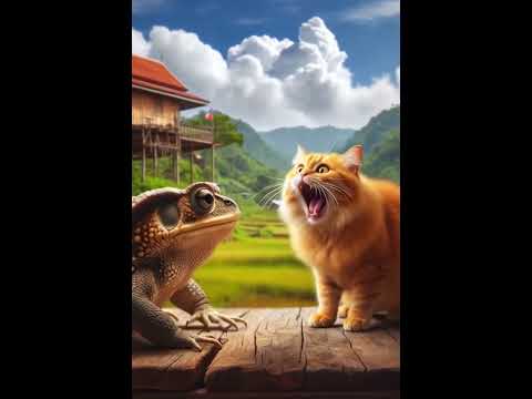 คางคกกับแมว