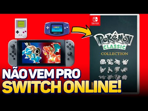 Porque os POKÉMON DE GAME BOY NUNCA IRÃO pro Nintendo Switch Online!