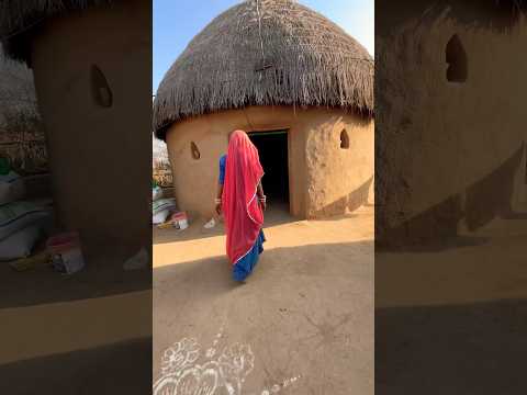 1947 के ज़माने का पुराना घर #rajasthani #village #old #lifestyle #viral #desi #house #shorts