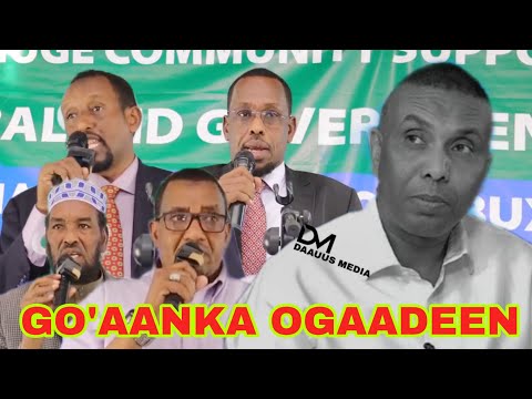 TOOS: Beesha Tolomoge oo taageeray Axmed Madoobe una Jawaabay RW Xamse & Md Xasan Sheekh