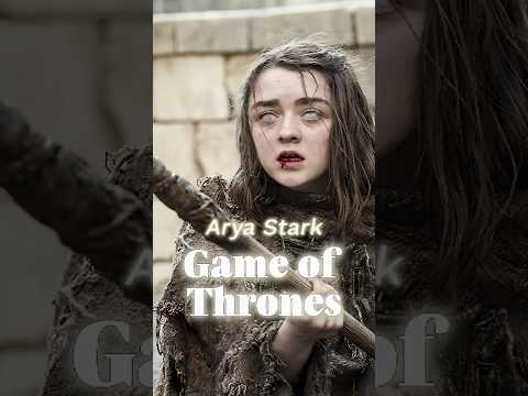 Game of Thrones | Arya Stark's Transformation: From Blind Beggar to 'No One' 🦯🗡️