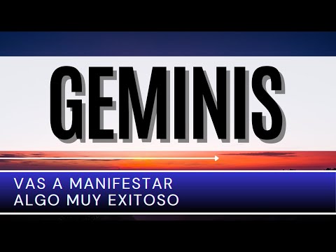 Géminis Hoy ♊ | Vas a manifestar ALGO MUY EXITOSO |