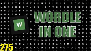 Wordle 275, Wordle In One! One Guess Wordle, Every Time.