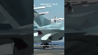 Sukhoi Su-27 - (Russian: Сухой Су-27; NATO reporting name: Flanker)
