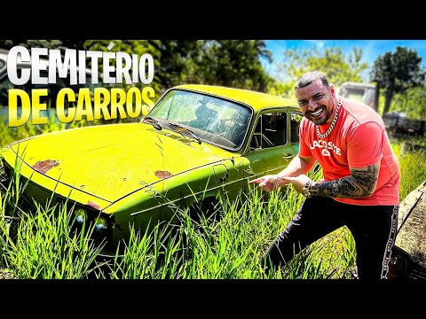 O RENATO ME LEVOU EM UM CEMITÉRIO DE CARROS (acabei fazendo isso).