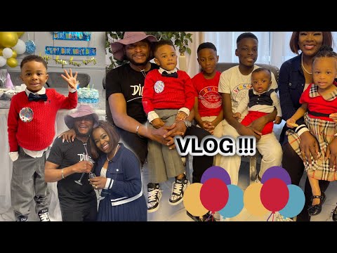 VLOG UNE JOURNEE AVEC MOI BCP DE SURPRISE 😳 | FETE 4 ANS HAPPY BIRTHDAY ALEXANDER 🥳 #premieredame