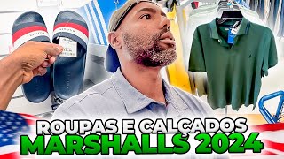 PREÇOS DE ROUPAS E CALÇADOS DA MARSHALLS NOS ESTADOS UNIDOS 2024