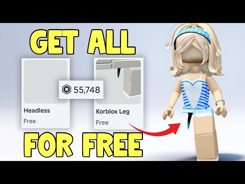 HURRY! GET FREE HEADLESS & KORBLOX + FREE ROBUX😍🥰2024