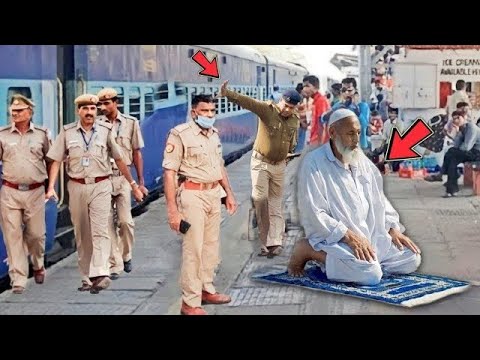 अल्लाह वाले रेलगाड़ी के पास नमाज़ पढ़ रहे थे फिर हुआ अल्लाह का करिश्मा 😱 | Namaj ka Karishma