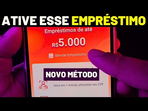 COMO FAZER EMPRÉSTIMO PESSOAL FÁCIL LIBEROU R$5 MIL REAIS FÁCIL E RÁPIDO APROVOU NA HORA NEGATIVADO