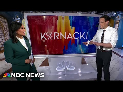 YouTube video thumbnail: Steve Kornacki: New Gen Z Poll Shows Clear Divide on Israel-Palestine