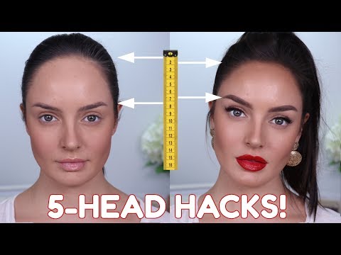 Big Forehead Beauty Hacks! 10 Tips & Tricks to Make Your Forehead Look Smaller!