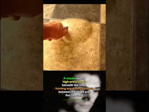 Compressed Air Flooring Removal 💨🔧