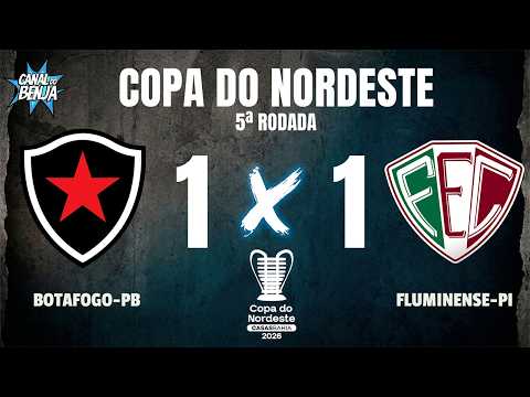 Botafogo-PB 1 x 1 Fluminense-PI