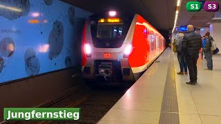Jungfernstieg S1 - S3 : Hamburg S-Bahn ( DB 490 - 474 )