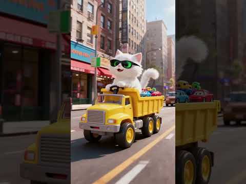 Most EPIC Surprise🚛Cat buy a DUMP TRUCK of Toys for YOU🎁#shorts #funny #cat #cute #animals #comedy