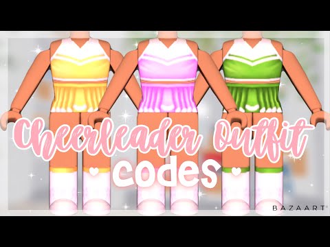 Roblox Cheer Outfit Codes 07 2021 - cheerleader outfit roblox id