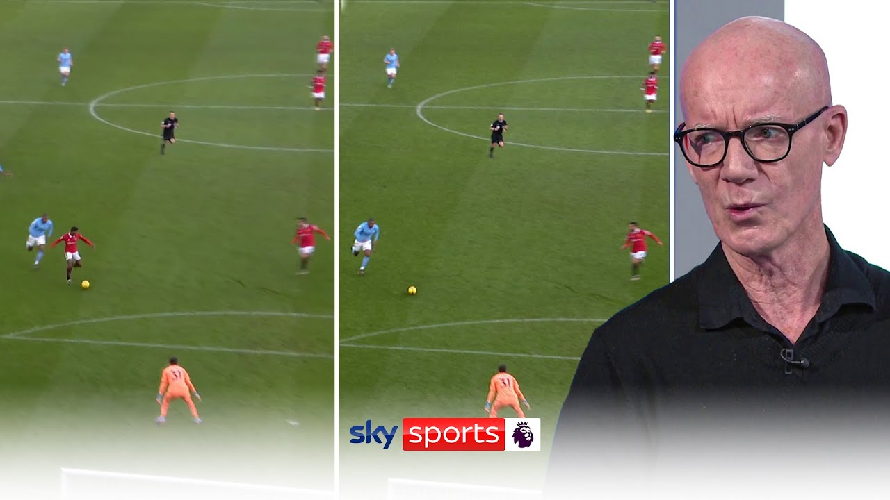 Was Marcus Rashford interfering with play in Man Utd’s first goal? 👀🤔 | Ref Watch
