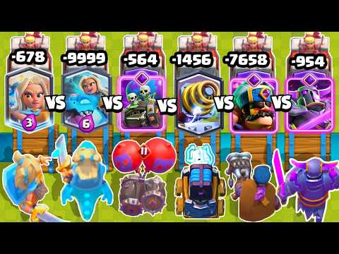 CUAL CARTA TIENE EL GOLPE mas FUERTE? | NUEVA LEGENDARIA | EMPERATRIZ ESPIRITUAL | CLASH ROYALE