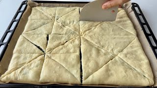 NEDEN DAHA ÖNCE BİLMİYORDUM💯BU YÖNTEMİ ÖĞRENDİĞİMDEN BERİDİR KAT KAT BÖREK YAPIYORUM👌Börek Tarifi