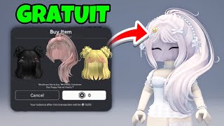 DÉPÊCHE-TOI ! 3 CHEVEUX GRATUITS SUR ROBLOX 😱