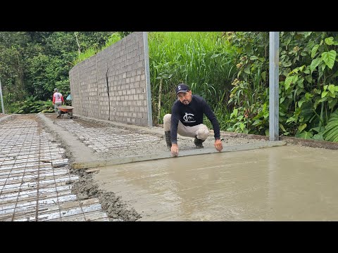 ¡FUNDICION DE NOVALOSA PARA UN MUELLE!#construcción